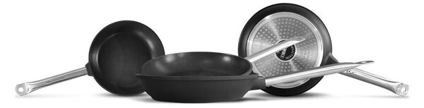 Titanium tava od lijevanog aluminija s neprianjajućom površinom Hendi, Ø 28 cm