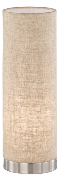 Bež stolna lampa s tekstilnim sjenilom (visina 35 cm) Thor – Fischer & Honsel