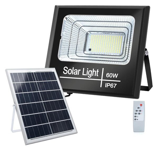 Aigostar - LED Prigušivi solarni reflektor LED/60W/3,2V IP67 + DU