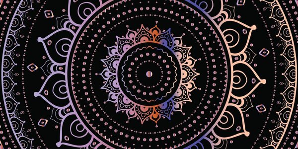 Slika zlatna Mandala