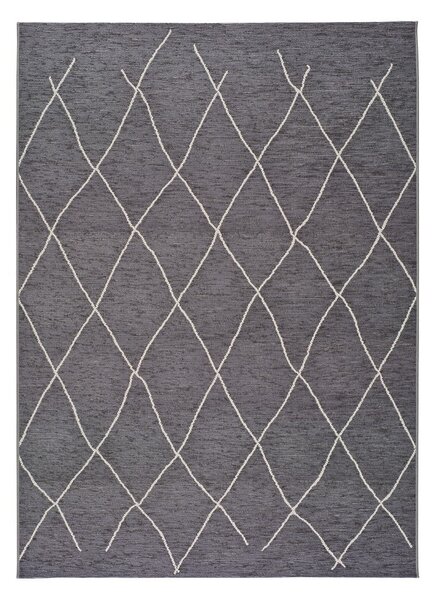 Sivi vanjski tepih Universal Sigrid, 77 x 150 cm