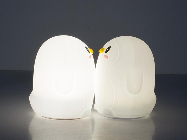 LED RGB baterija Soft Children's Light Touch 1200mAh USB Penguin + daljinski upravljač