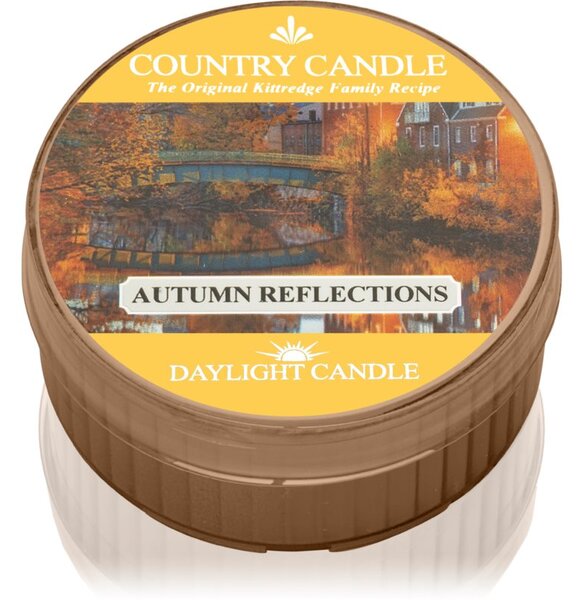 Country Candle Autumn Reflections čajna svijeća 42 g