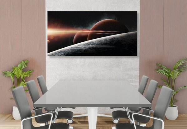 Slika planeti u galaksiji