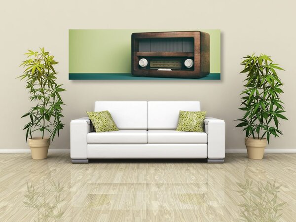 Slika retro radio