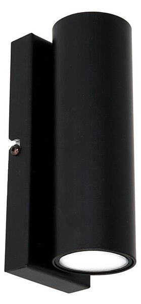 Zidna svjetiljka WALL 1xGU10/8W/230V crna