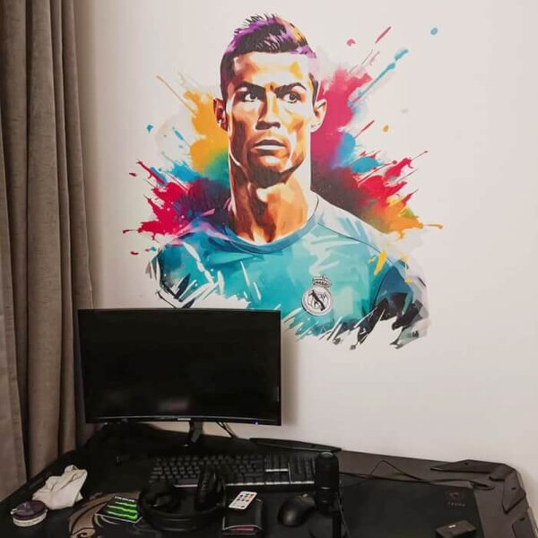 Dječje zidne naljepnice - Cristiano Ronaldo