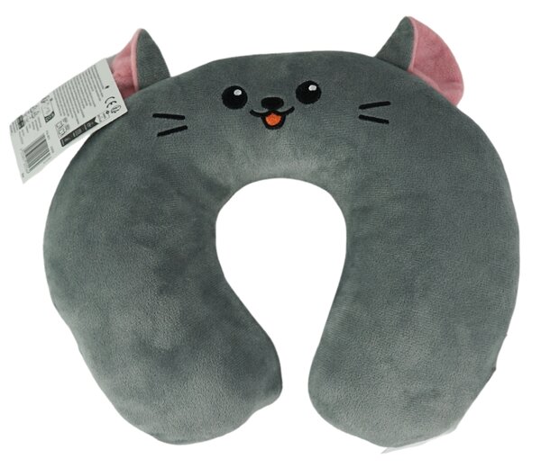 Putni jastučić TRAVEL FRIENDS 33x25 cm plišani - više boja Boja: Zelena