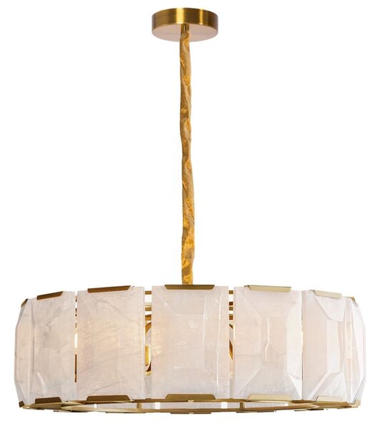 Luster APP1797-8CP BRUSH GOLD