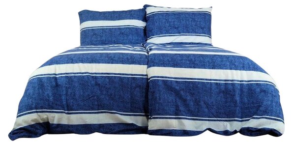 Posteljina od Renforcé pamuka BLUE LINE plava Dimenzije posteljine: 70 x 90 cm | 140 x 200 cm