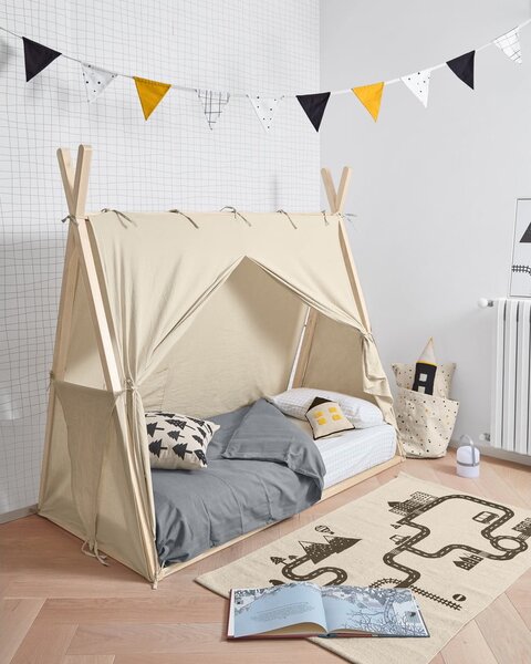 Dječji krevet 70x140 cm u prirodnoj boji Maralis Teepee – Kave Home