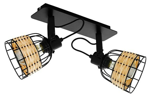 Eglo Anwick Stropna spot svjetiljka (80 W, D x Š x V: 48 x 14 x 24 cm, E27, 2 Kom.)