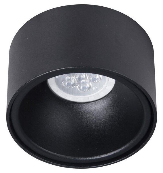 Ugradbena reflektorska svjetiljka BALI 1xGU5,3/MR16/25W/12V okrugla crna
