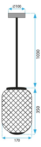 Stropni luster APP1424-1CP