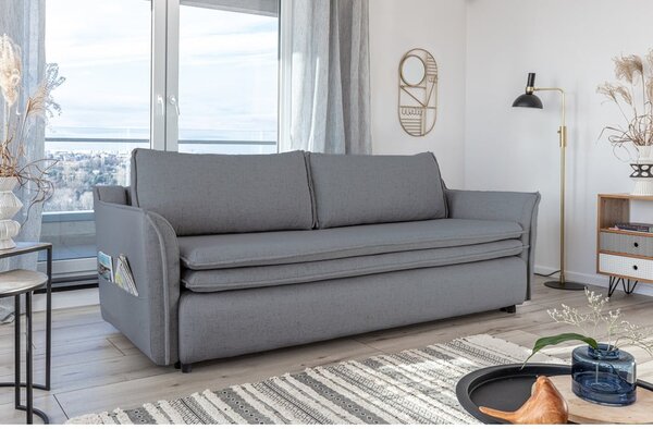Sivi kauč na razvlačenje Miuform Charming Charlie