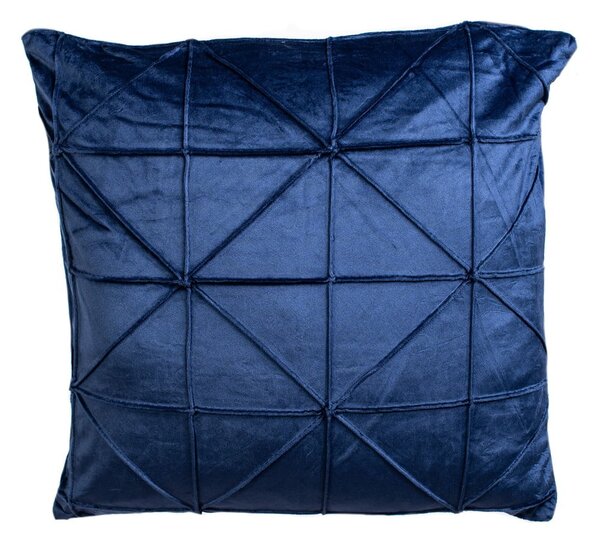 Tamnoplavi ukrasni jastuk JAHU collections Amy, 45 x 45 cm