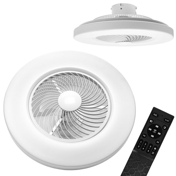 Luster s ventilatorom APP1551-C WHITE