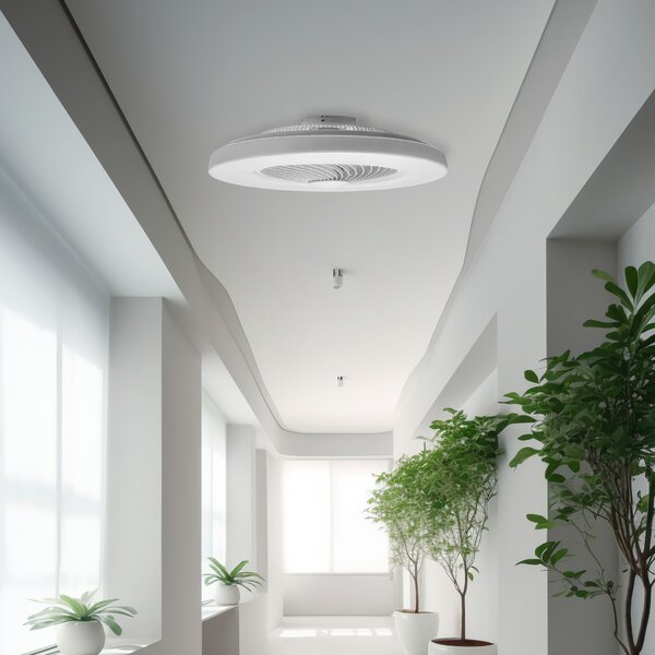 Luster s ventilatorom APP1551-C WHITE