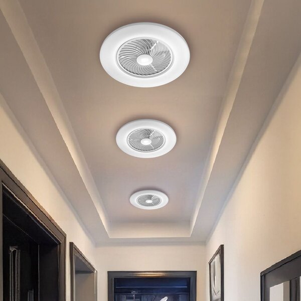 Luster s ventilatorom APP1551-C WHITE