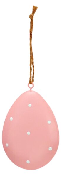 Viseće metalno jaje PASTEL EGG - više boja Boja: Narančasta