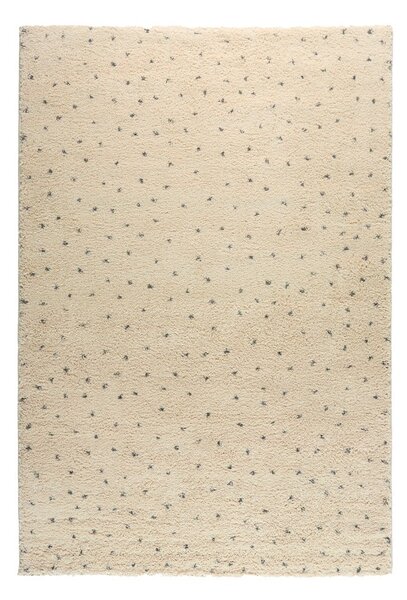 Krem-sivi tepih Bonami Selection Dottie, 120 x 180 cm