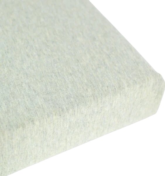 Donja plahta Jersey Melange New - Svijetlo zelena - 90x200 cm