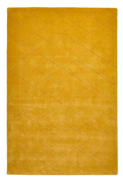 Senf žuti tepih od vune Think Rugs Kasbah, 150 x 230 cm