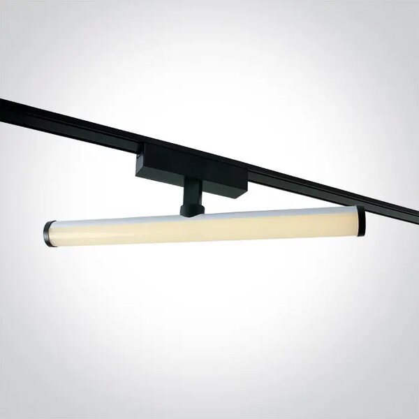 CRNA LED SVJETILJKA ZA FLAT MAGNETNE ŠINE 10W 48V CCT IP20 DM43126FA/B/V