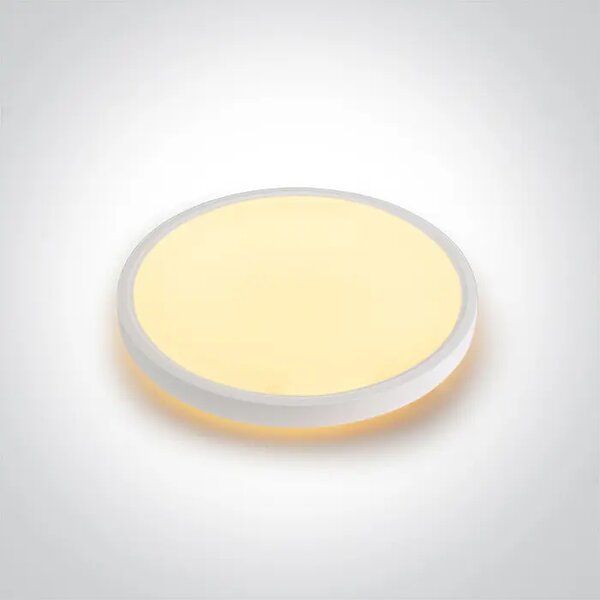 BIJELA LED PLAFONJERA S POZADINSKIM OSVJETLJENJEM 38W+4W CCT IP20 230V DM62002C/W/V