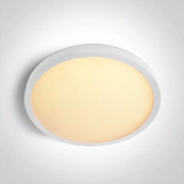 TANKA OKRUGLA BIJELA LED PLAFONJERA 24W CCT UGR19 230V DM62020CU/W/V
