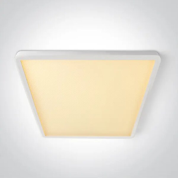 TANKA ČETVRTASTA BIJELA LED PLAFONJERA 32W CCT UGR19 230V DM62020KU/W/V