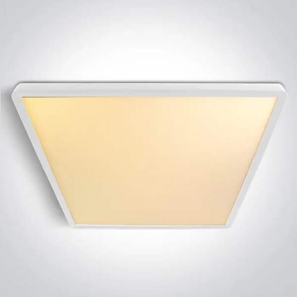 TANKA ČETVRTASTA BIJELA LED PLAFONJERA 40W CCT UGR19 230V DM62020LU/W/V