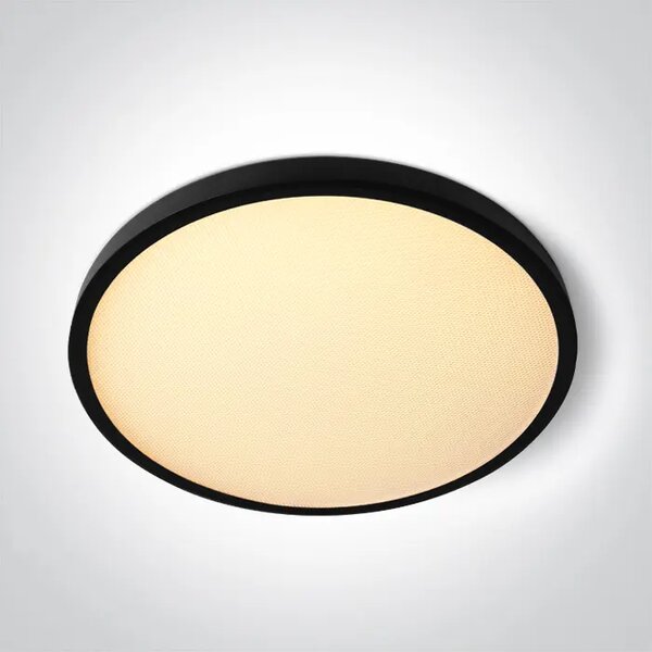 TANKA OKRUGLA CRNA LED PLAFONJERA 32W CCT UGR19 230V DM62020DU/B/V