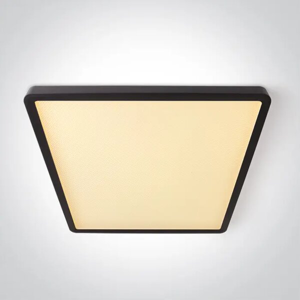 TANKA ČETVRTASTA CRNA LED PLAFONJERA 32W CCT UGR19 230V DM62020KU/B/V