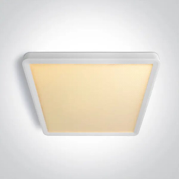 TANKA ČETVRTASTA BIJELA LED PLAFONJERA 24W CCT UGR19 230V DM62020JU/W/V