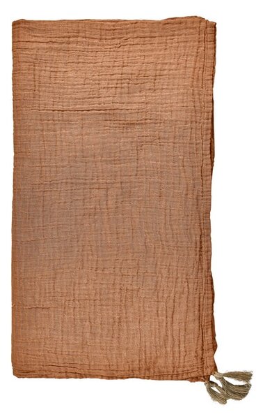 Narančasti pamučni prekrivač Södahl Poetry, 150 x 260 cm