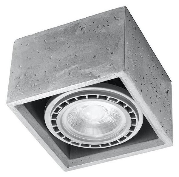 Sollux SL.0883 - Stropna svjetiljka QUATRO 1xGU10/40W/230V beton