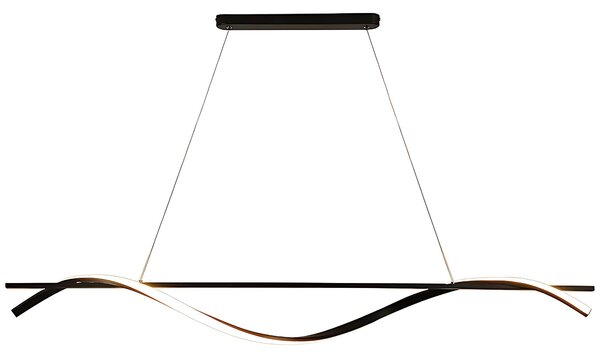 Viseća lampa LHJ019-CP 120 cm CRNA