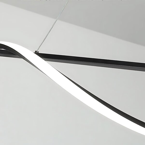 Viseća lampa LHJ019-CP 120 cm CRNA