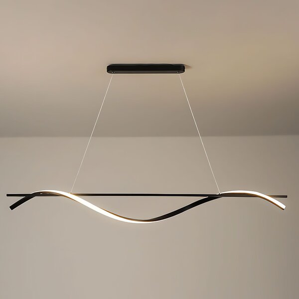 Viseća lampa LHJ019-CP 120 cm CRNA