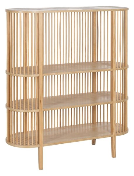 Biblioteka u dekoru bora u prirodnoj boji 120x140 cm – Ixia