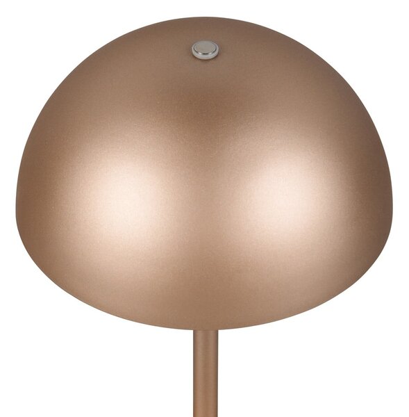 LED stolna lampa u brončanoj boji s metalnim sjenilom (visina 21 cm) Munoz – Reality
