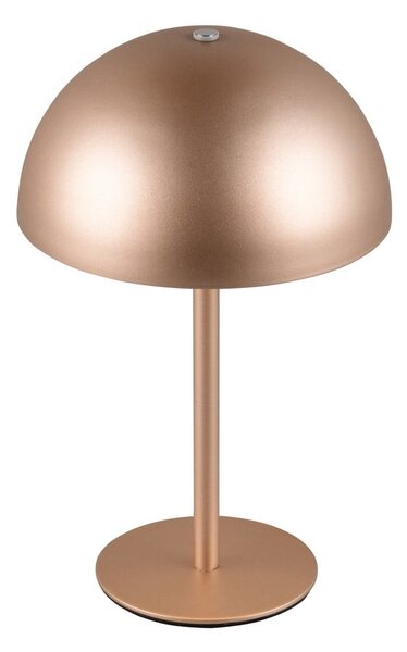 LED stolna lampa u brončanoj boji s metalnim sjenilom (visina 21 cm) Munoz – Reality