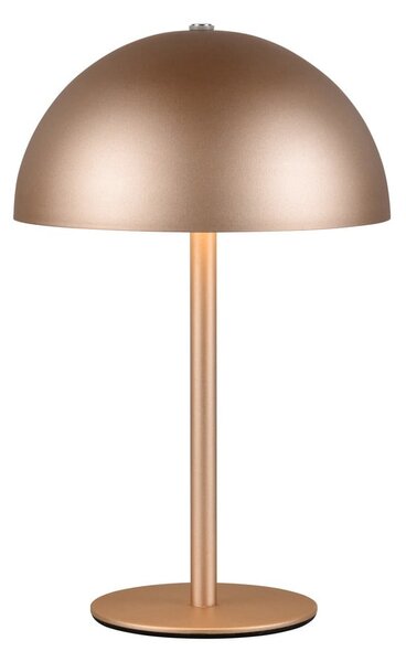 LED stolna lampa u brončanoj boji s metalnim sjenilom (visina 21 cm) Munoz – Reality