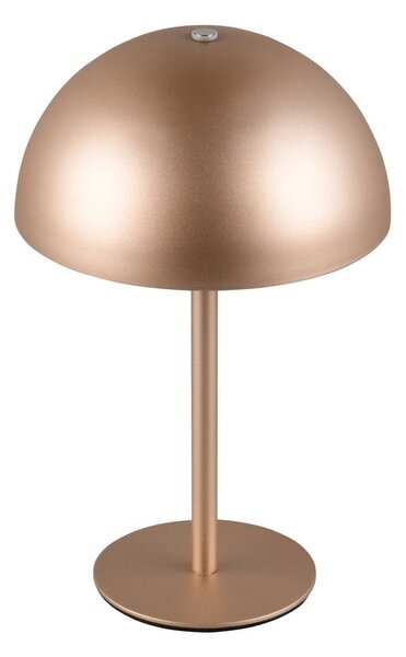 LED stolna lampa u brončanoj boji s metalnim sjenilom (visina 21 cm) Munoz – Reality
