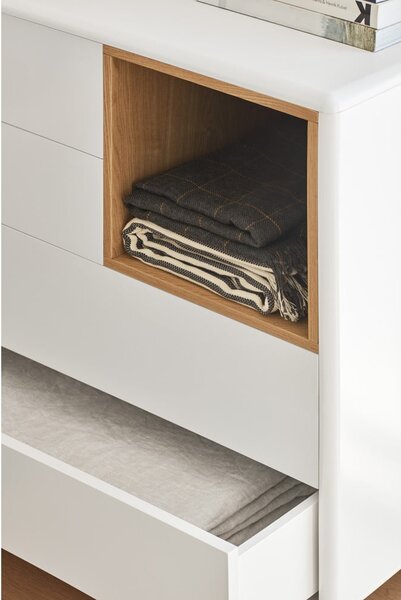 Krem komoda 90x90x40 cm Corvo – Teulat