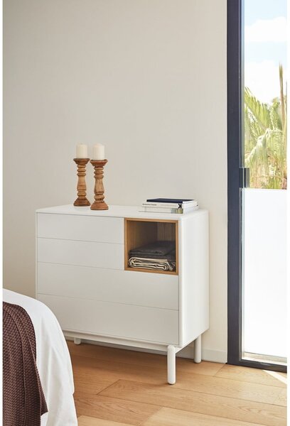 Krem komoda 90x90x40 cm Corvo – Teulat