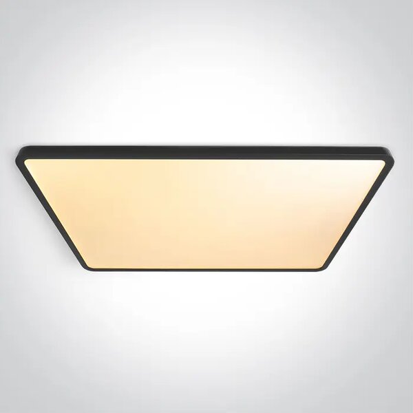 TANKA PRAVOKUTNA CRNA LED PLAFONJERA 60W CCT UGR19 230V DM62020PU/B/V