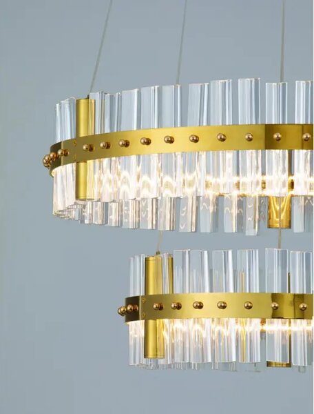 KEZO VISILICA LED/3000K/67W/5709Lm/PLATINUM GOLD NL9019735