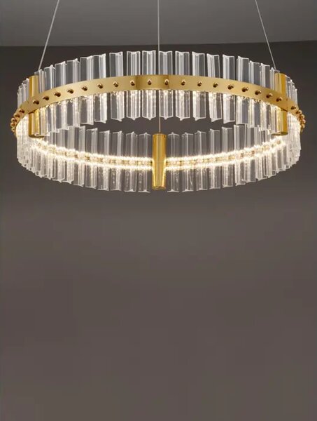 KEZO VISILICA LED/3000K/45W/4679Lm/PLATINUM GOLD NL9019733
